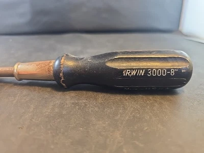 Vintage Irwin 3000-8" USA Phillips Screwdriver  - Image 1 of 4
