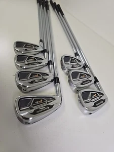 Left handed Taylormade PSi Irons 4-PW Kbs Tour C-taper 105 Stiff Flex TM8457 - Picture 1 of 19