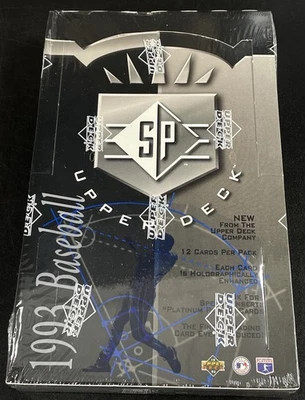1993 Upper Deck SP Baseball Factory Sealed Box Derek Jeter Rookie Card HOF Year - Image 1 of 3