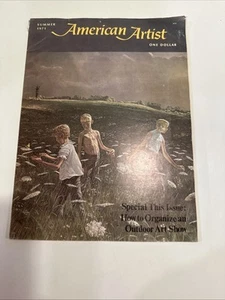 American Artist Magazine Summer 1971.  How To Organize An Outdoor Art Show - Picture 1 of 8