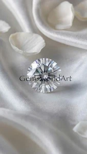 Natürlicher weißer Diamant 2 kt Rundschliff D Klasse VVS1 – Atemberaubender loser Edelstein - Bild 1 von 4