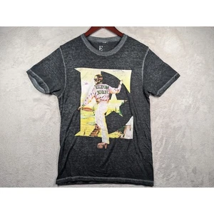 T-shirt Elton John Farewell Yellow Brick Road 2019 Tour grigio invecchiato MEDIA - Foto 1 di 7