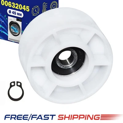 Tumble Dryer Roller Tension Belt Pulley Wheel 632045 Bearing for Constructa - Image 1 of 4