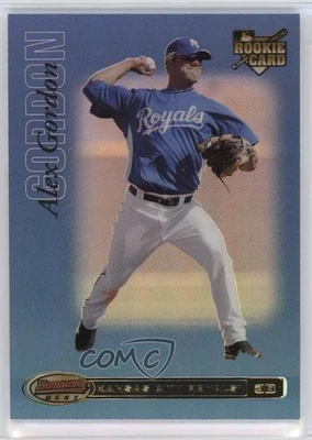 2007 Bowman's Best Blue /99 Alex Gordon #75 - Image 1 of 2