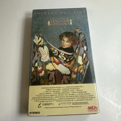 Madame Sousatzka (VHS, 1989, PG-13) Shirley MacLaine Navin Chowdhry Twiggy - Image 1 of 4