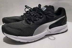 Scarpe da corsa Puma uomo Descendant V3 188165 05 nero bianco stringate taglia 11 NUOVE - Foto 1 di 11
