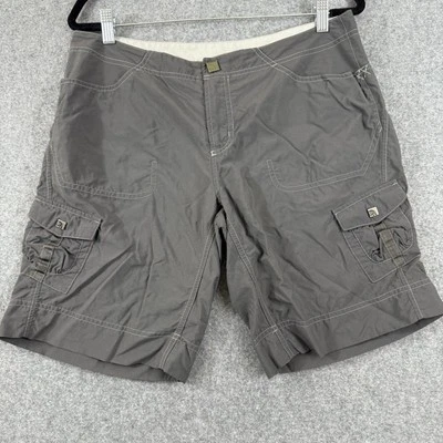 Женские шорты-карго Mountain Hardwear с 10 серыми карманами для походов на открытом воздухе - Изображение 1 из 4