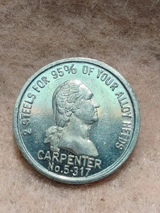 2 STEELS FOF 95% OF YOUR ALLOY NEEDS ~ WASHINGTON BUST ~ BU PL - Picture 1 of 2