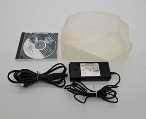 Olympus ES-10 Film Scanner Parallel Vision Driver Disk/CD-Power Cord-Dust Cover - Picture 1 of 5