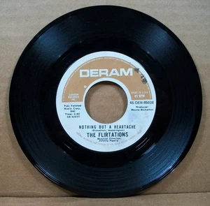 The Flirtations - Nothing But A Heartache/How Can You Tell me (45 RPM, 1969,... - Imagen 1 de 5