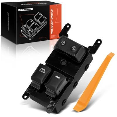 Interruptor de ventana eléctrica del lado del conductor delantero A-Premium para Kia Rio 2013 2014 2015 2016 Foto 1 de 4