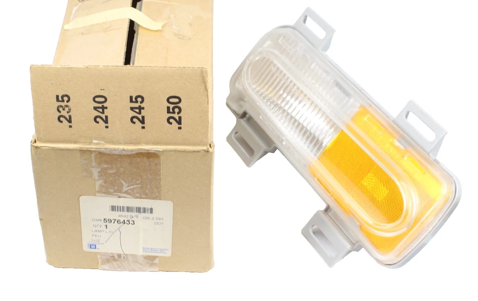 OE 1995 96 97 98 99 Oldsmobile Aurora левая сторона маркер лампа объектив в сборе ~ 5976433 - Изображение 1 из 3