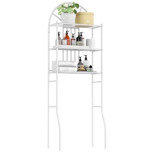Over the Toilet Rack 3 Tier Tower Shelf Bathroom Storage Organizer Space Saver - Picture 1 of 5