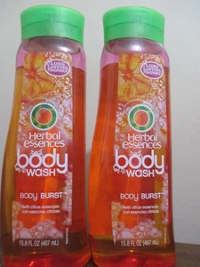 2x Kräuteressenzen Duschgel Body Burst Zitrusessenzen 15,8 Oz. Clairol - Bild 1 von 1