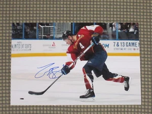 ZACH BOGOSIAN AUTOGRAPHED THRASHERS 4X6 PHOTO-JSA GRTD - Picture 1 of 1