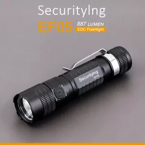SecurityIng 887LM Mini SST20 LED Flashlight Rechargeable Torch for Camping Daily - Picture 1 of 18