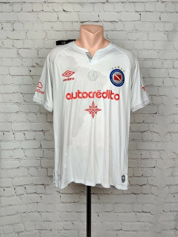 Football shirt soccer FC Argentinos Juniors Away 2020/2021 Umbro Jersey White L Cover