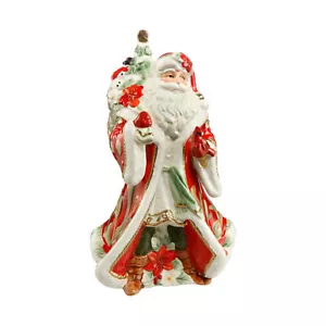 Goebel FITZ AND FLOYD® Santa rot m Geschenken auf Rücken Spieluhr Weihnachtsmann