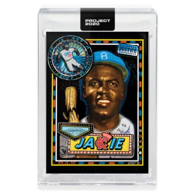 2020 Topps Project Jackie Robinson 1952 #114 by Efdot - Image 1 of 2