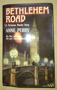 ANNE PERRY SIGNED HARDCOVER BOOK BETHLEHEM ROAD, 1ST/1ST BRITISH EDITION - Picture 1 of 10