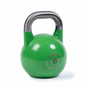 Titan Fitness 26 KG Competition Kettlebell, Color-Coded Green, 35mm Grip - Picture 1 of 6