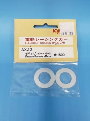 Vintage Kyosho 1/12 Pan Car Axis EX KYOC2821 AX22 Ceramic Pressure Plates - Image 1 of 3