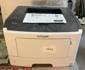 Lexmark MS312dn Monochrome Laser Printer Page Count 7702  NO TONER INCLUDED!! - Picture 1 of 6