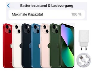 Apple iPhone 13 Mini - 128 256 512GB - GUT - Weiß Grün Schwarz Rosa 100% Batt. - Picture 1 of 17
