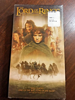 Lord Of The Rings: The Fellowship Of The Ring (VHS, 2002), New Sealed - Image 1 of 4