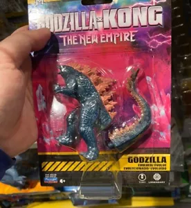 PLAYMATES MONSTERVERSE THE NEW EMPIRE GODZILLA X KONG GODZILLA EVOLVED 3" FIGURE - Picture 1 of 1