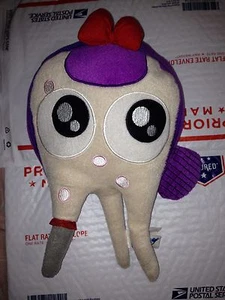 aqua aquapod plush Purple Pink Red Bow 12" kika madcap 2007 Rare Cute Htf Stuffy - Picture 1 of 2