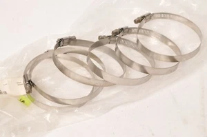 Genuine 3863442 Volvo Penta Gear Clamp Worm Gear Stainless Lot of SIX (6)  - Picture 1 of 3