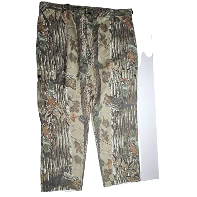 Vintage Liberty Camo Pants Mens 2XL (44-46) Woodland Cargo Ripstop Baggy Y2K USA - Image 1 of 4