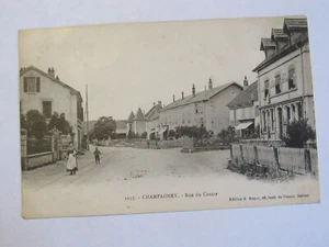 CPA - CHAMPAGNEY - 70 HAUTE SAONE - Rue du Centre - Photo 1/2