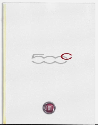 Fiat 500 Hatchback & 500C Convertible 2009-2010 UK Market Sales Brochure - Image 1 of 4