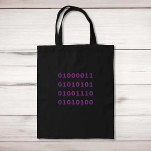 Binary C*nt Tote Bag - Picture 1 of 6