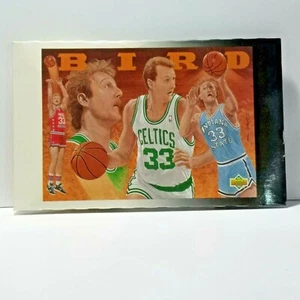1992-93 Upper Deck Basketball Heroes Caja Parte inferior Larry Bird - Imagen 1 de 3