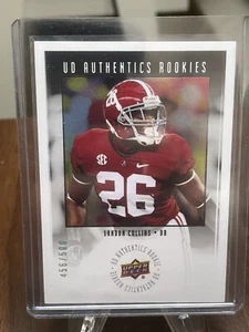 2015 Upper Deck Authentics Rookies #UA60 LANDON COLLINS RC /500 Alabama - Picture 1 of 2