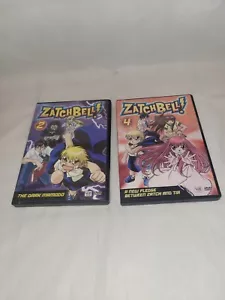 Zatch Bell! Anime DVD Volumes #2 And #4 - Picture 1 of 11