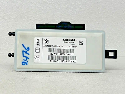 ⭐MÓDULO DE CONTROL INFORMÁTICO DE SEGURIDAD BMW SERIE 3 M3 M4 F80 2012-2016 LOTE 2476 OEM Foto 1 de 4