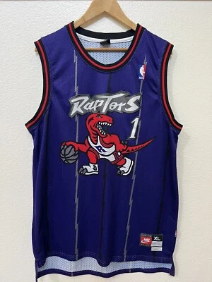 Camiseta Nike Toronto Raptors Tracy McGrady NBA Swingman Talla。XL Foto 1 de 4