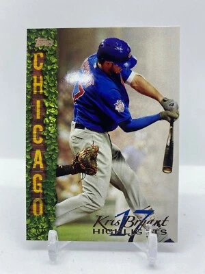 2018 Topps Kris Bryant Highlight singles *Free Shipping* - Image 1 of 2