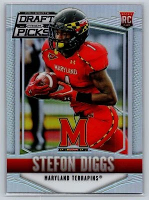 2015 Panini Prizm Collegiate Draft Picks Stefon Diggs #243 Maryland Terrapins - Image 1 of 2