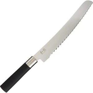 Coltello pane seghettato Kai Wasabi Black 23 cm - Foto 1 di 4