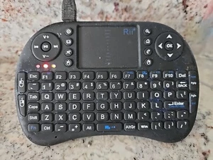  Rii i8 Mini 2.4GHz Wireless Keyboard Mouse for PC XBox 360 PS4 Phone TV  - Picture 1 of 4