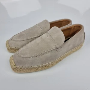 CHRISTIAN LOUBOUTIN Paquepapa Beige Suede Loafers New Size 39 US 6 - Picture 1 of 10