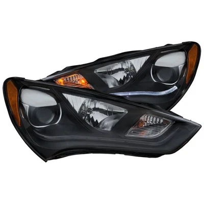 Anzo 121511 Xenon Headlight For Hyundai Genesis Coupe 2013-2015 Left Right Black Foto 1 de 4