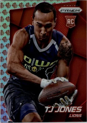 2014 Panini Prizm Prizms NFL Shield #213 TJ Jones /75 - FB - Image 1 of 2