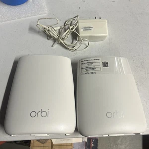 Netgear Orbi RBR20 WiFi 5 Tri-Band Router RBS20 Add-On Satellite 1 Power Cord - Picture 1 of 6