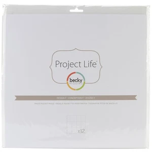 Project Life Foto Pagine Tascabili 12/Pkg-Design F - Foto 1 di 1